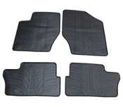 Set covorase auto din cauciuc Peugeot 307 2001-2008, Peugeot 308 2007-09.2013 Hatchback/ Combi, Negru, Gledring, 4 buc.