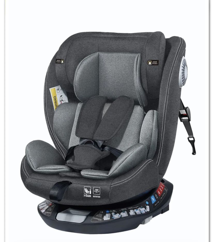 Автокресло Ining baby KRC001 0/1/2/3 (до 36 кг) ISOFIX два цвета