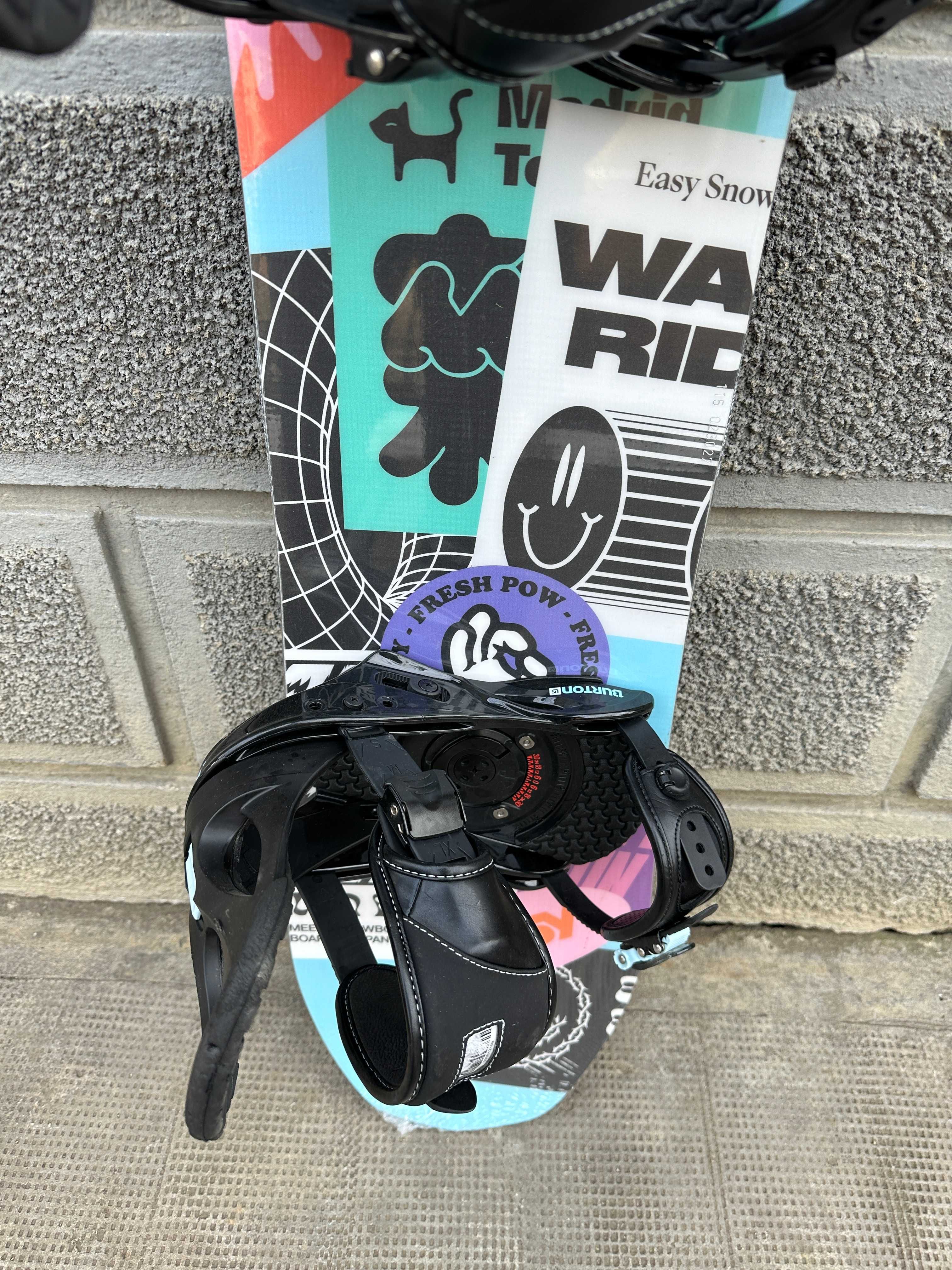 placa noua snowboard easy wallride mini L115