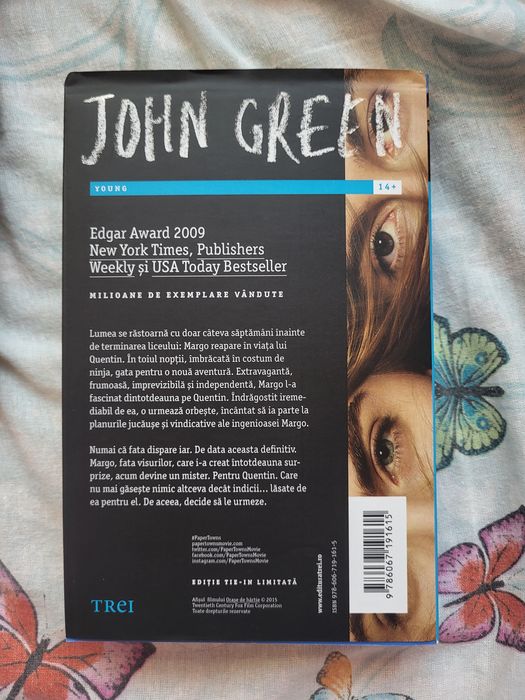 Paper Towns (Orase de hartie)- John Green