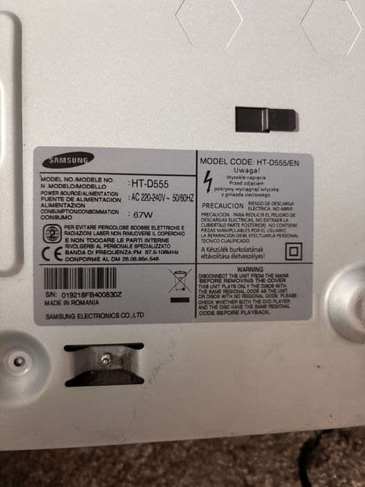 Home cinema Samsung HT-D555