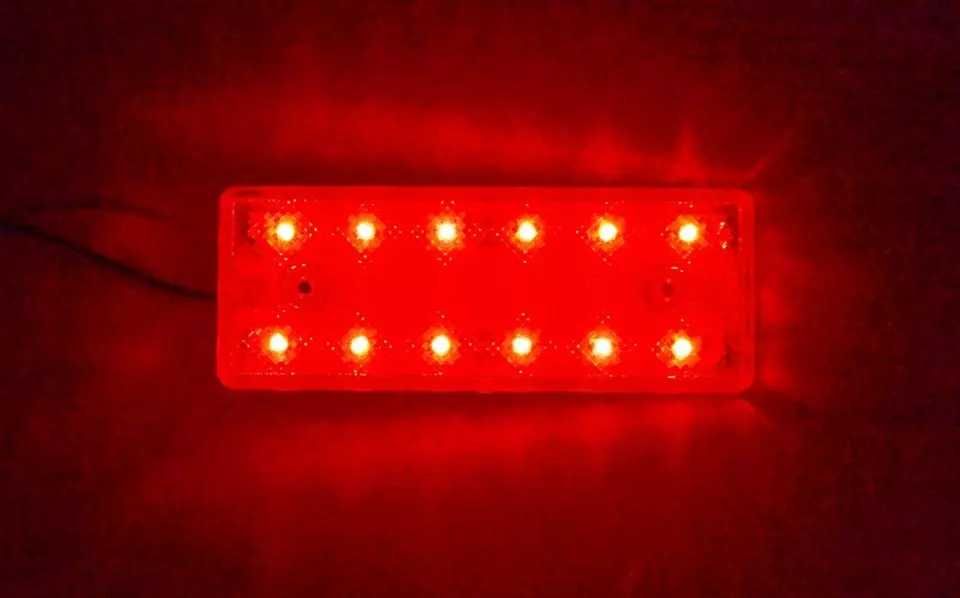 1бр. диодни LED ЛЕД габарити за камион с 12 диода  12-24V , 4 цвята