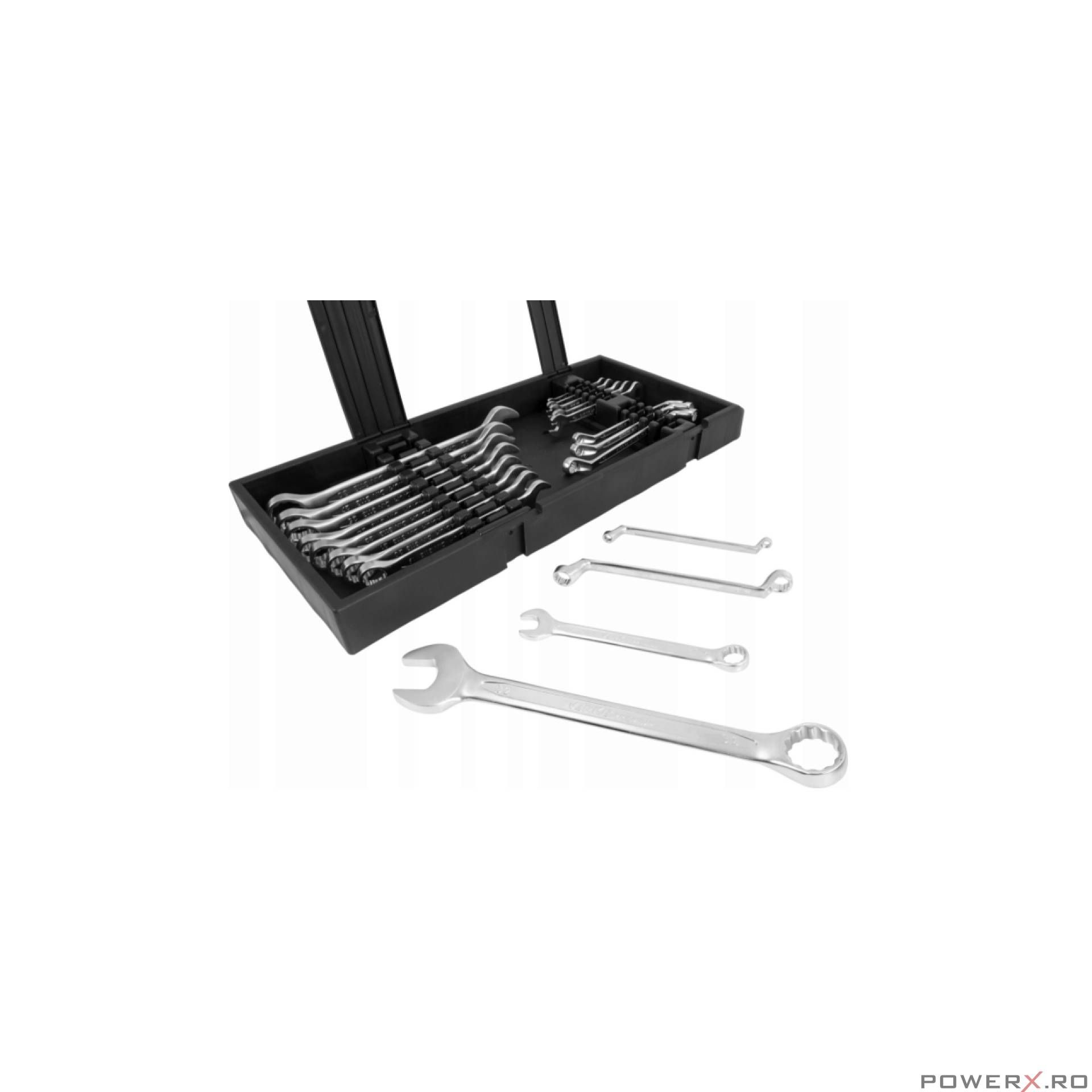 Set chei fixe si inelare combinate 20 piese 6-32mm Verke