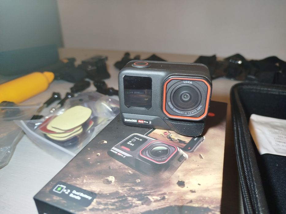 camera actiune insta ace pro 2+ card si accesorii