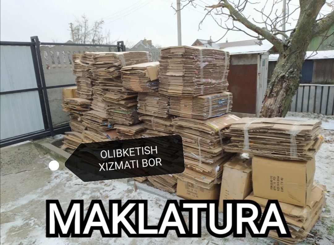 Maklatura yigamiz Toshkent buylab