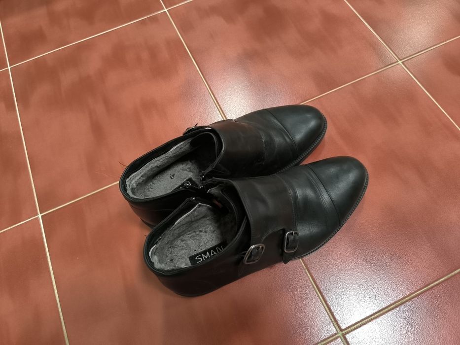 Зимние мужские полусапожки