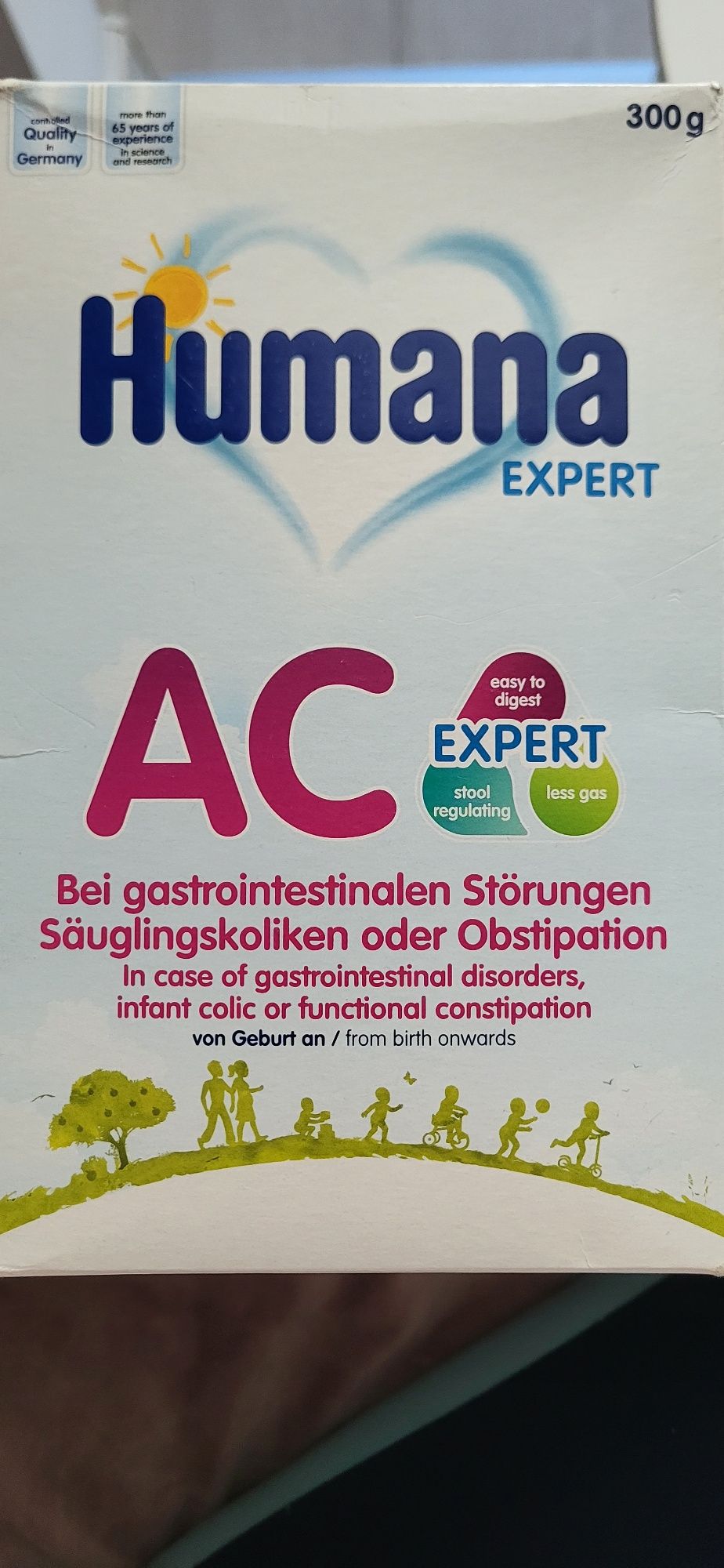 Humana - formula speciala de lapte praf pentru +0 luni AC Expert, 300g