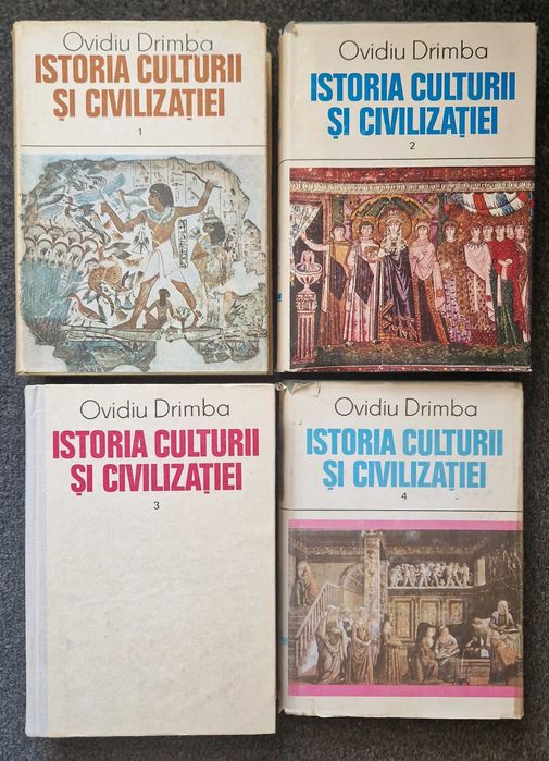 ISTORIA CULTURII SI CIVILIZATIEI - Ovidiu Drimba (4 volume - complet)