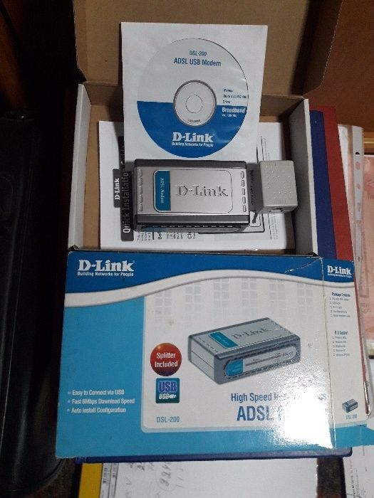 Modem Adsl (D-Link)