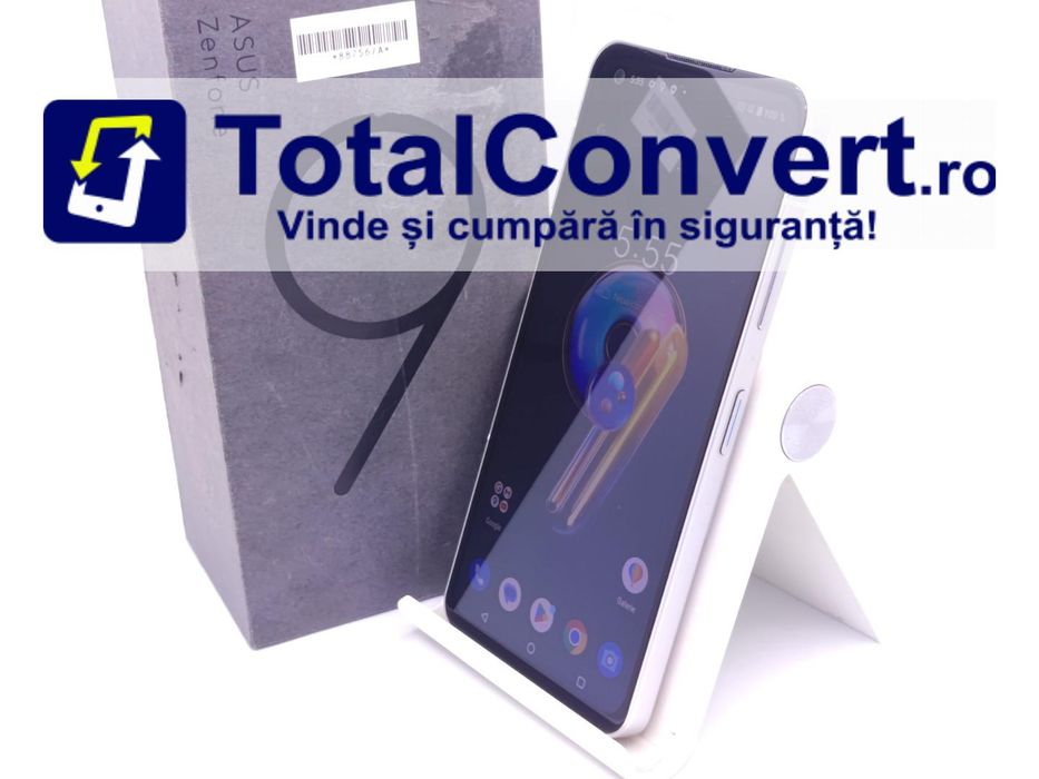 Asus Zenfone 9 256GB Moonlight White 8GB, Garantie 24 luni | #D88756