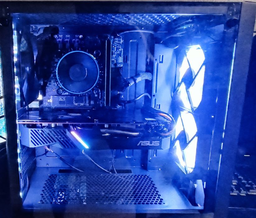 PC gaming i3 14100F/ RX 5700 8GB/ 16 Gb RAM ddr 4/ SSD M2 512GB