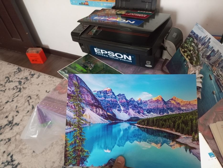 Epson 210 rangli TRIVADNOM Tezkor printer,Zaprafka qilingan dyuzi 100%