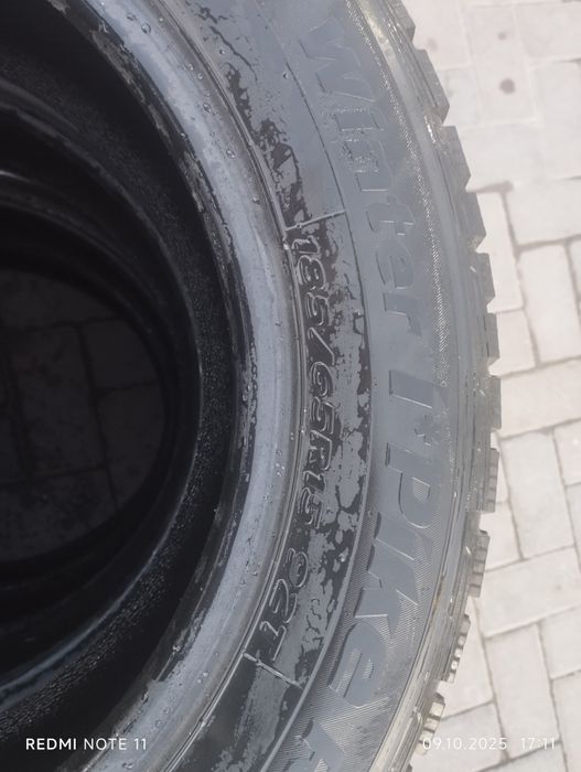 Продам шины б/у зимние