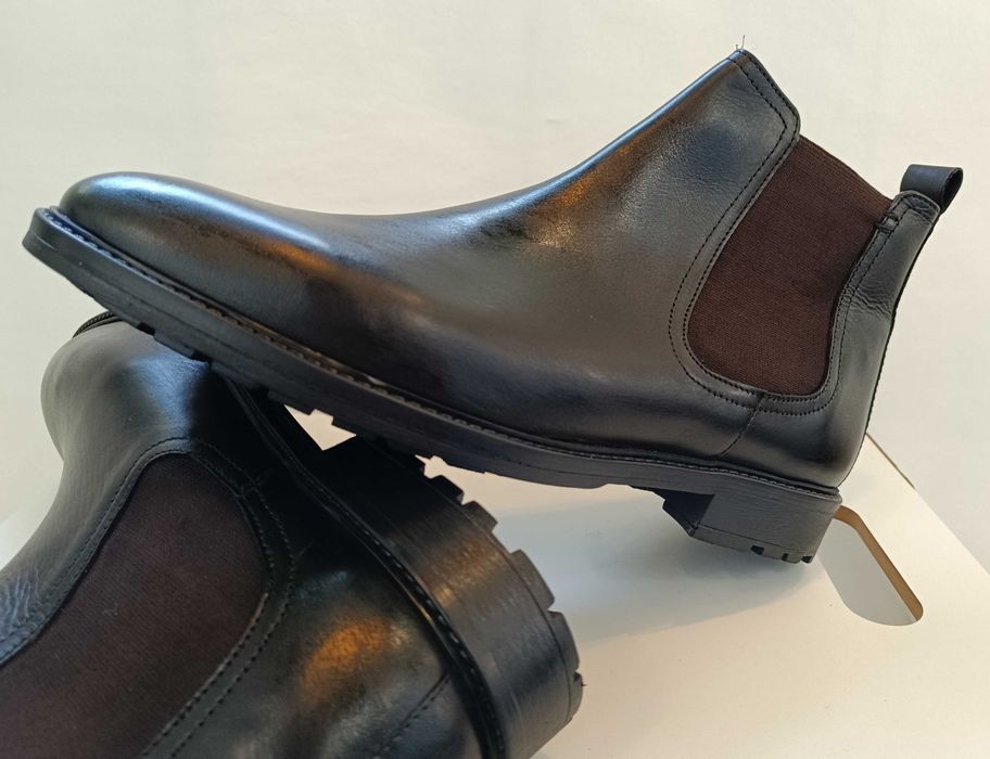 Ghete chelsea 44 premium Vera Pelle Itali NOI piele naturala moale