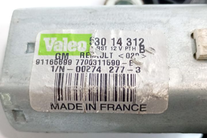 Motoras stergator luneta 7700311590E Fiat Talento  seria