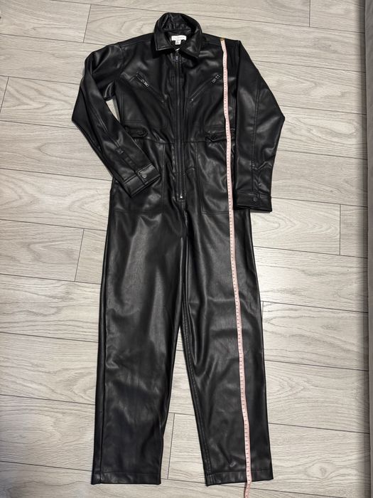 Salopeta imitatie piele Topshop