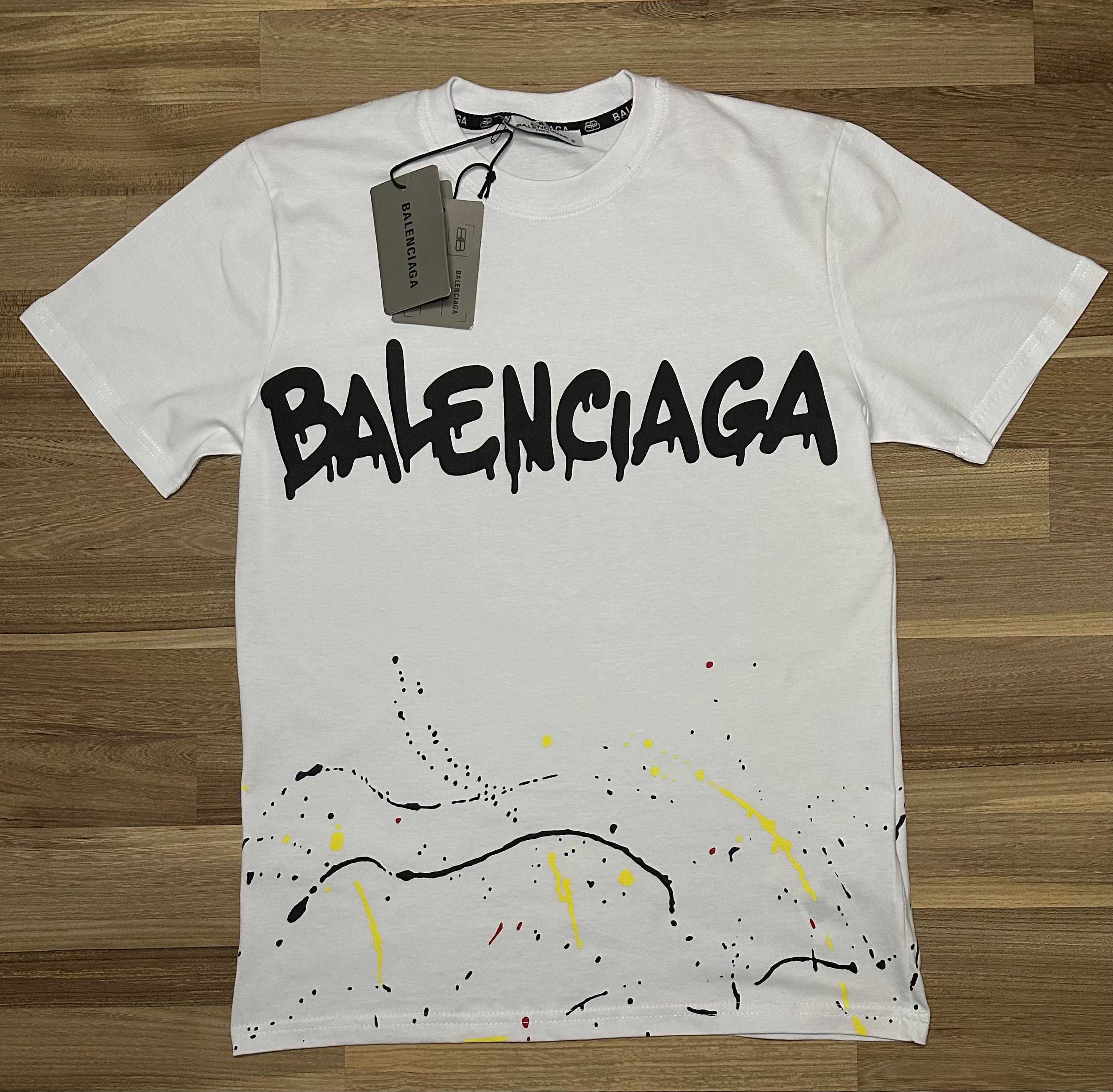 Tricou  BALENCIAGA din Bumbac - Produs Nou cu Eticheta - PREMIUM