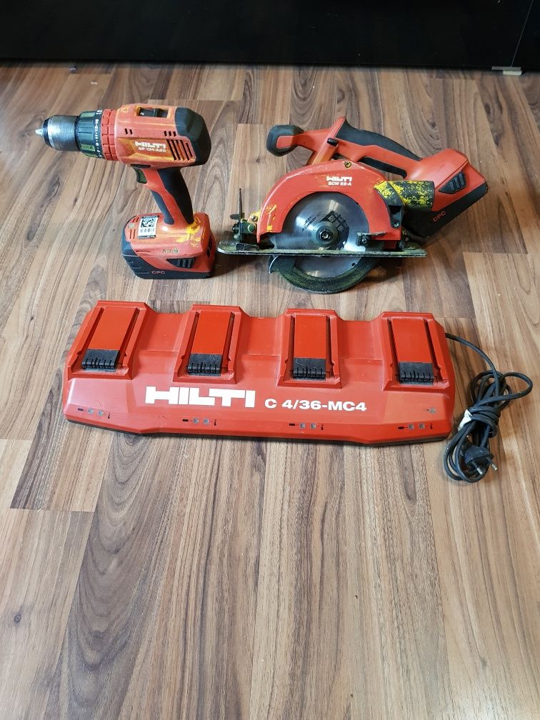 Set Hilti filetantă și circular