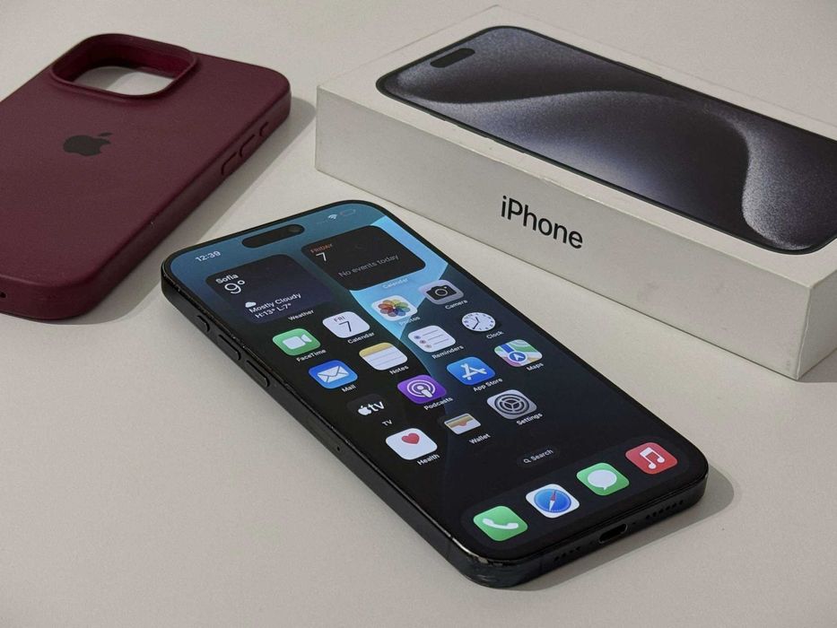 Бартер! iPhone 15 Pro Max 256GB Blue Titanium (Син) 86%