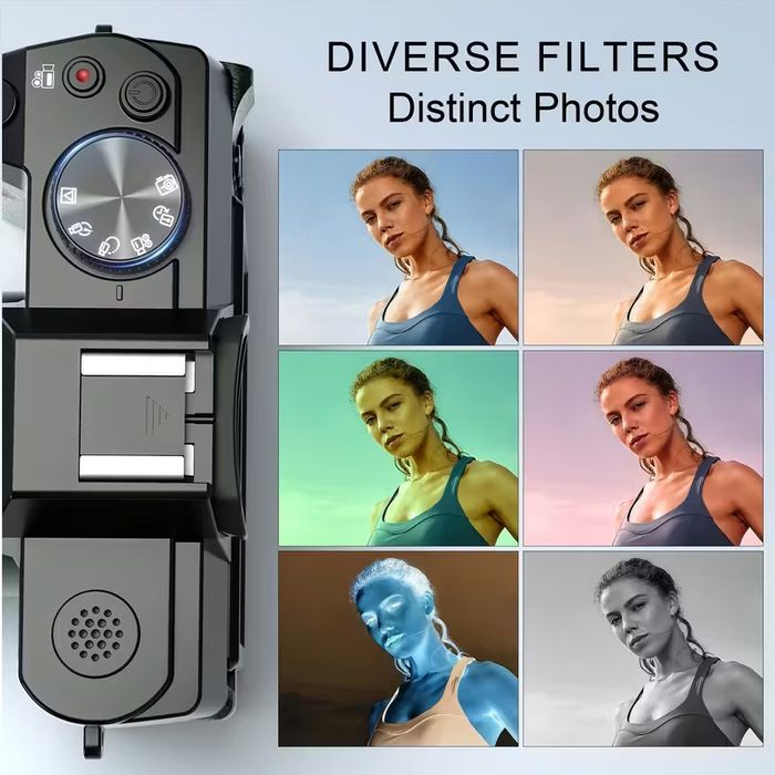 ПромоЦена!Цифрова камера  за фотография и видео, 4K 48MP камера за вло