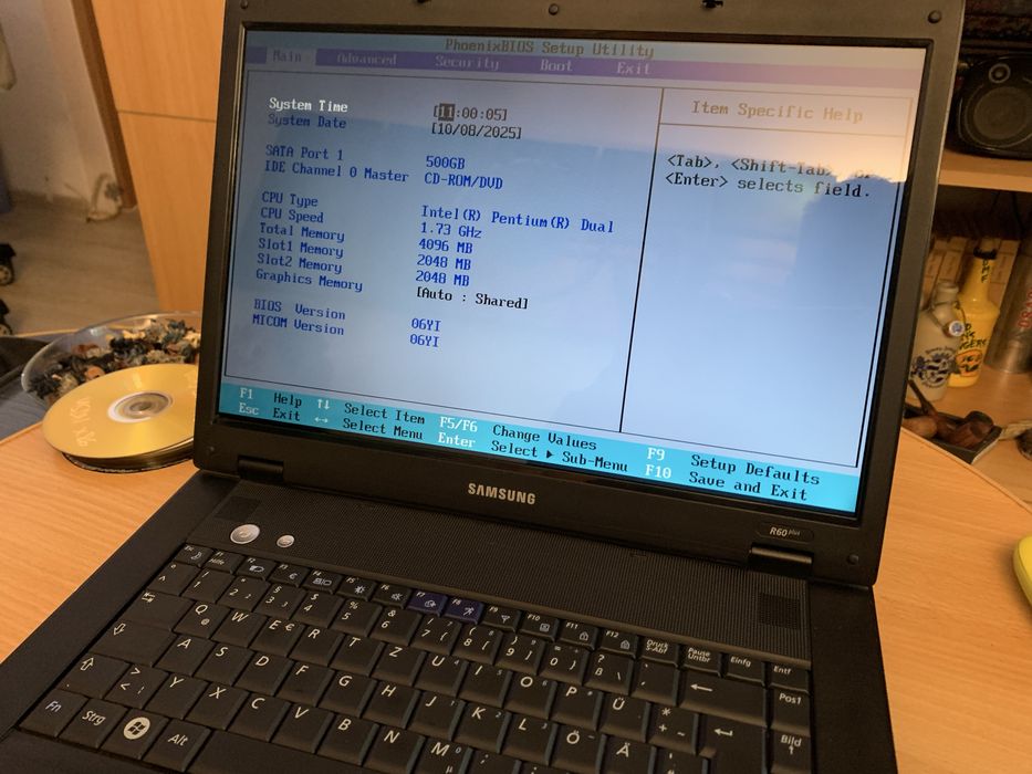 Laptop Samsung R60 Plus