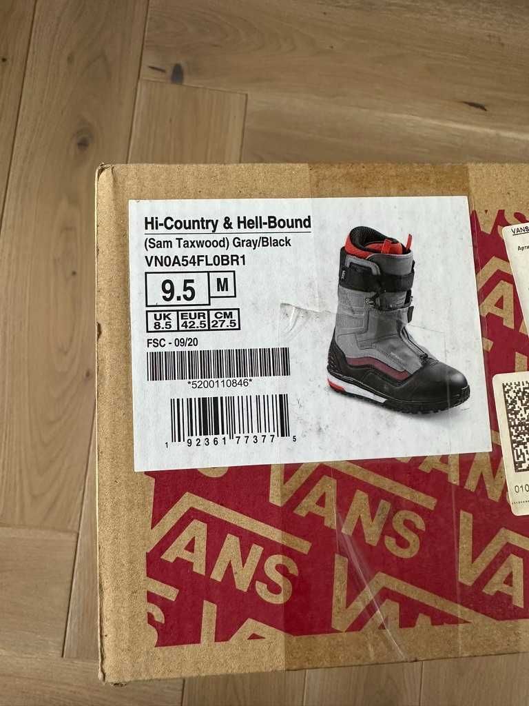 Ботинки для сноуборда Vans MN Hi-country & Hell-bound