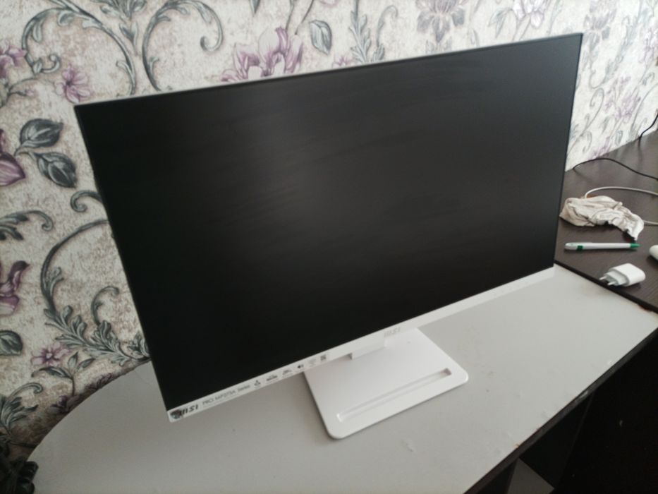 Белый MSI PRO MP273A | Разбит!