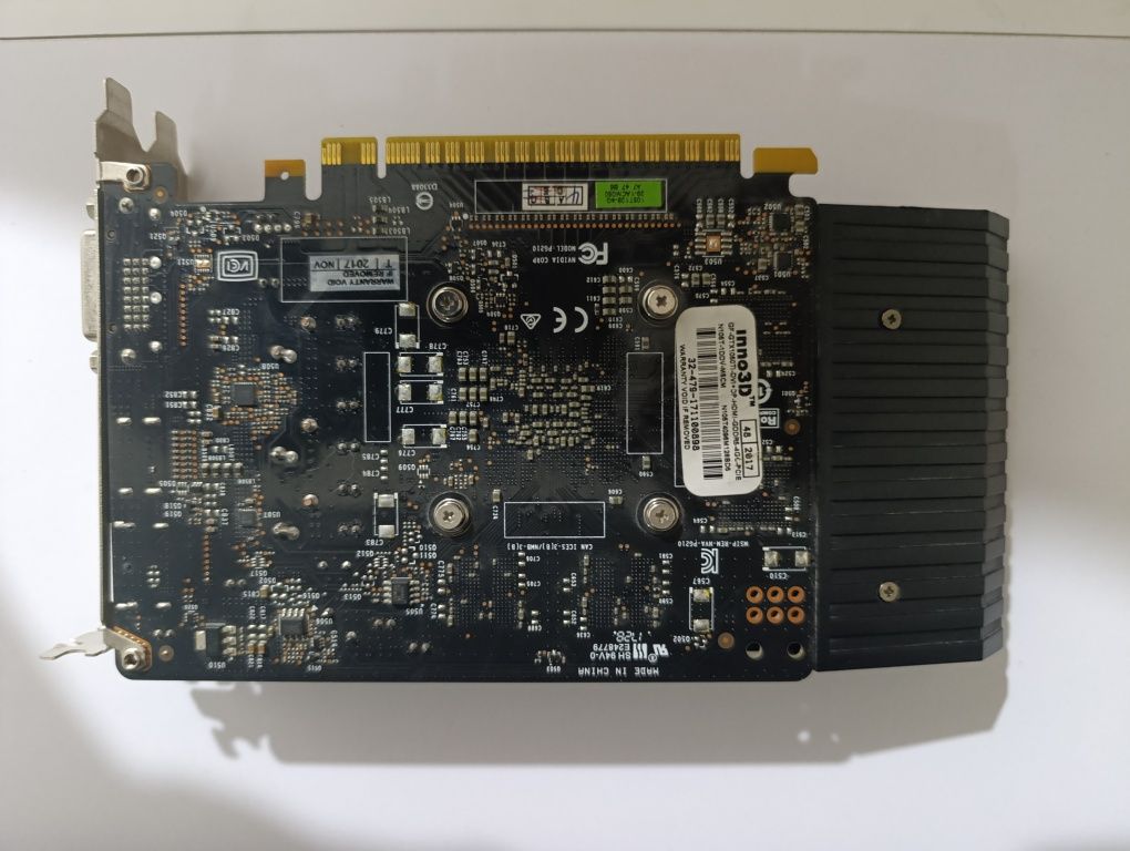 Видеокарта GTX 1050 Ti