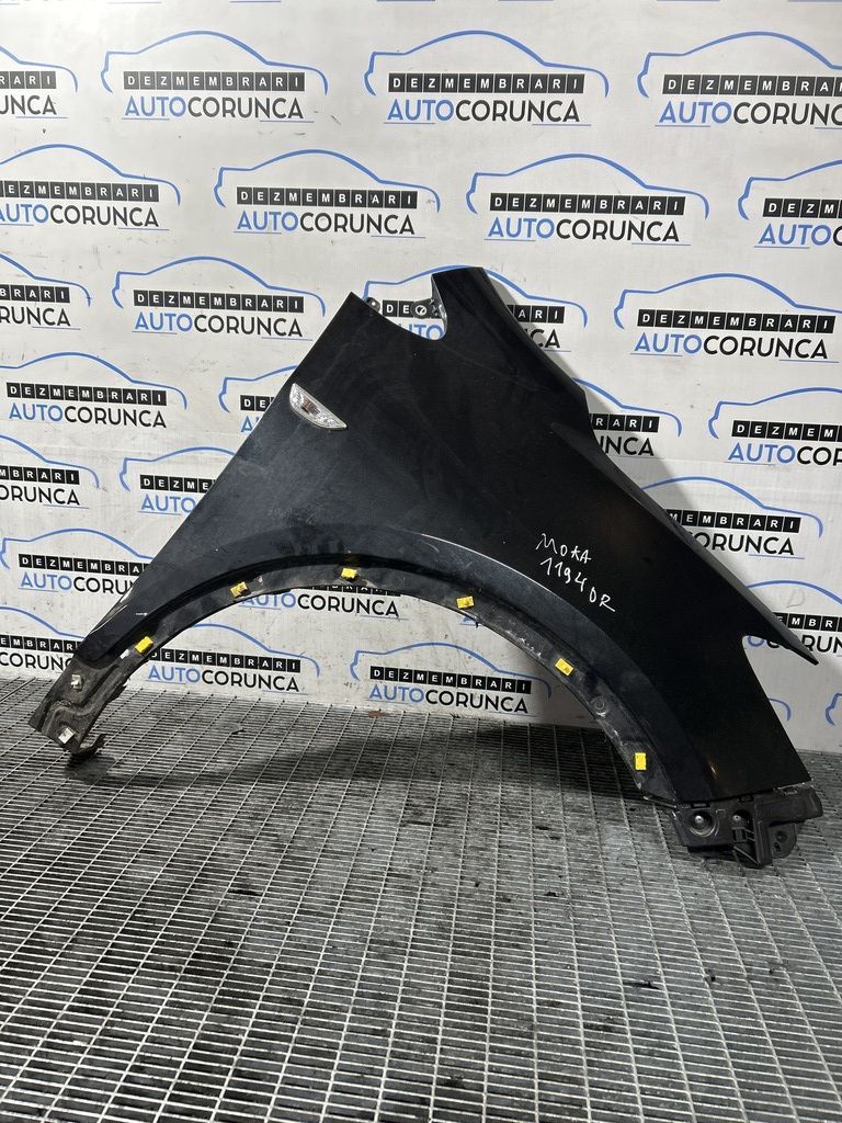 Aripa Dreapta Fata Opel Mokka 2012 - 2016 4 Usi NEGRU (1194)