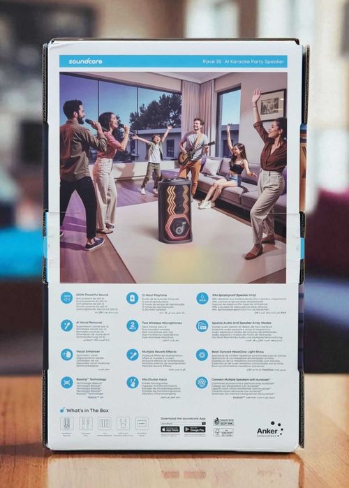 Anker SoundCore Rave 3S безжична тонколона/200W/Karaoke AI/12 часа