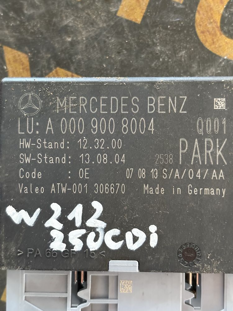 Mercedes w212 комби Модул Парктроник