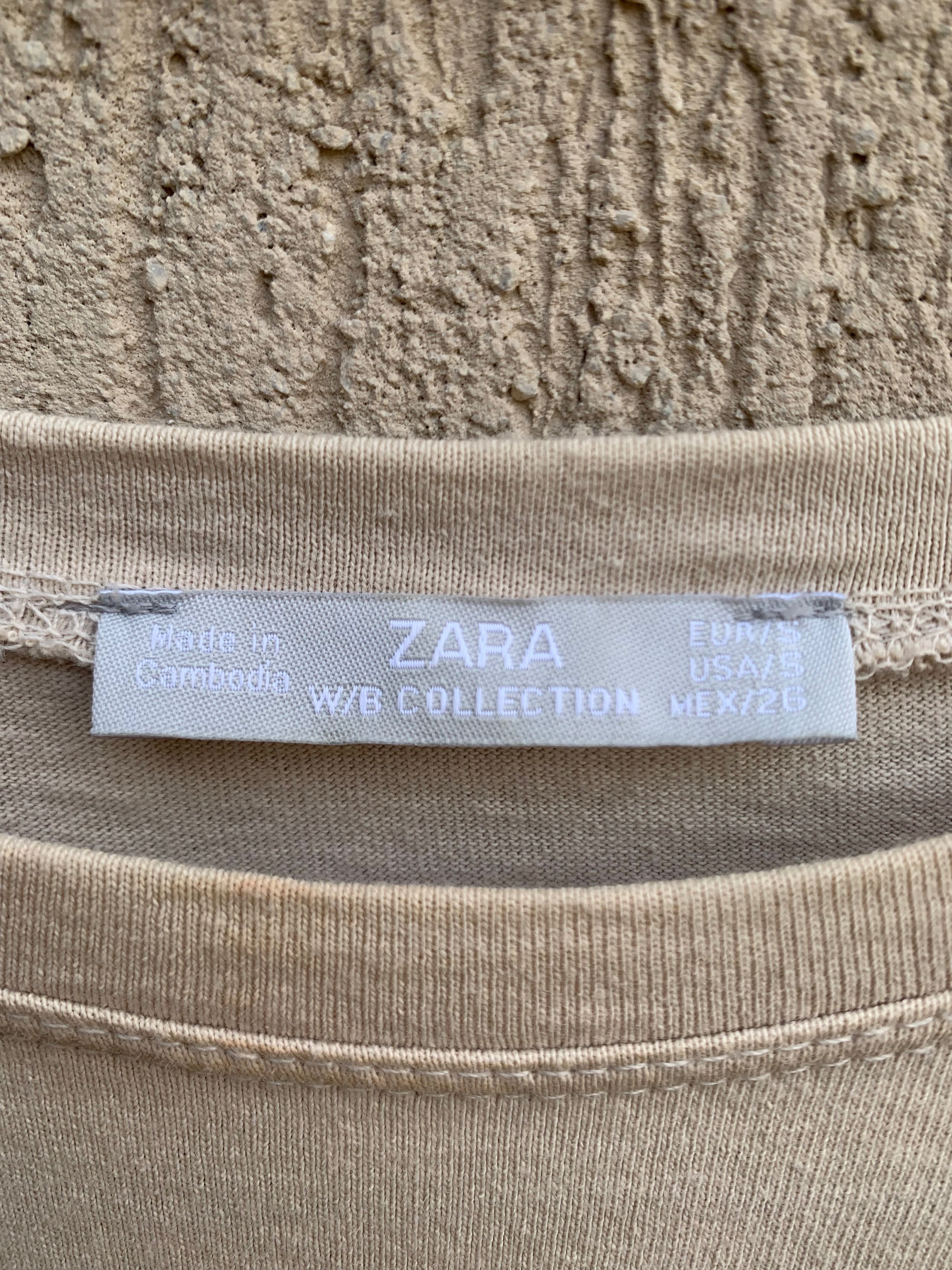 Tricou cu paiete Zara
