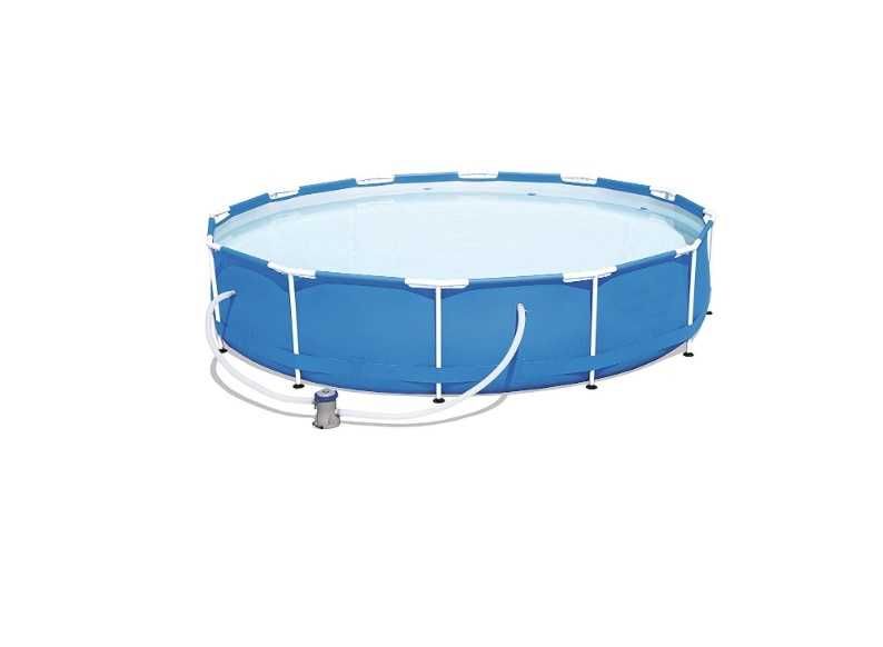 Piscina Rotunda Copii Cadru Metalic 366x76cm + Pompa LivratGRATUIT BH