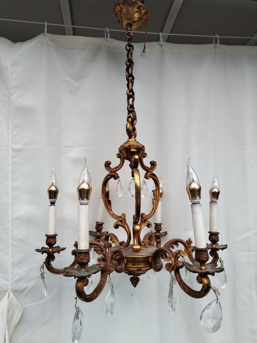 Superb candelabru Lucien Gau bronz