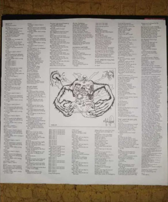 Disc vinil Michael Jackson-Thriller(1982) PrincepsQE38112USA 1st Press