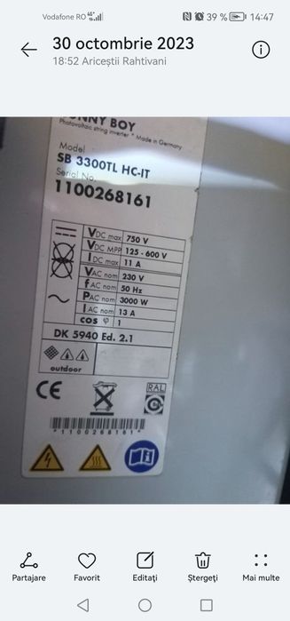 Invertor on grid 500lei