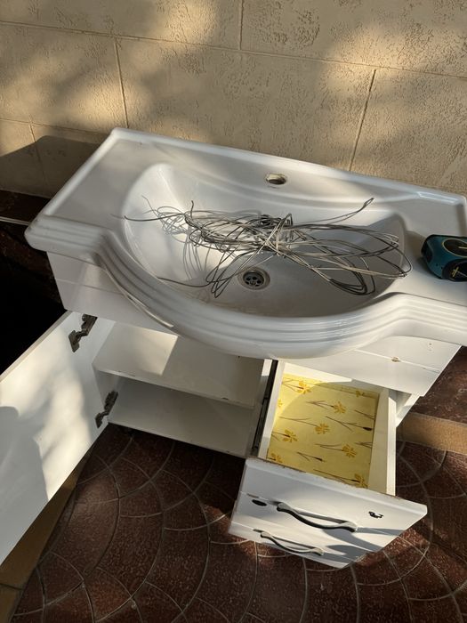 Раковина шкаф бу 80см