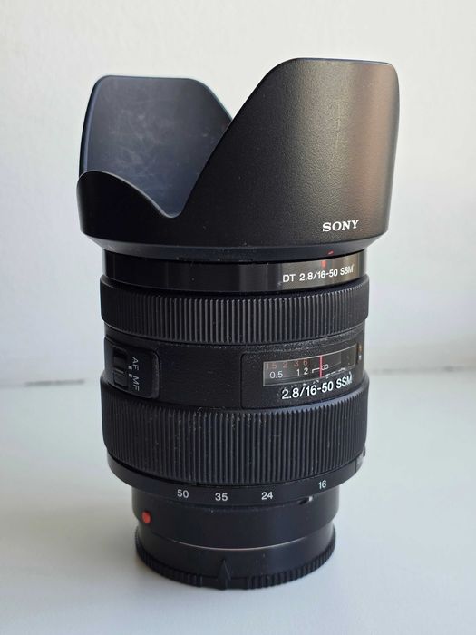 Объектив Sony 16-50/2.8 DT SSM, Байонет А-mount