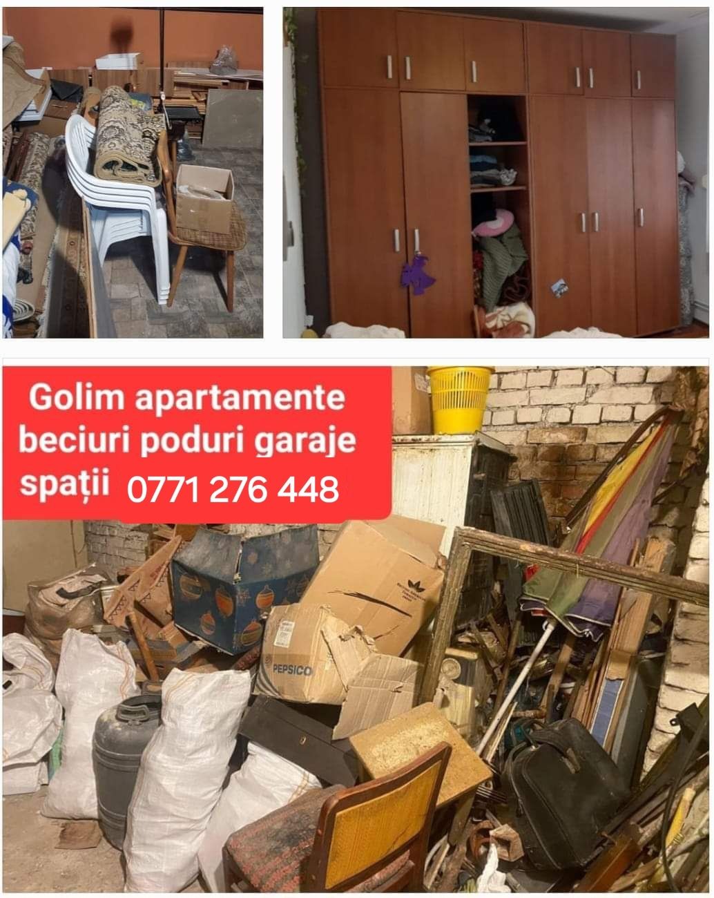 Debarasam apartamente, mobila veche brasov