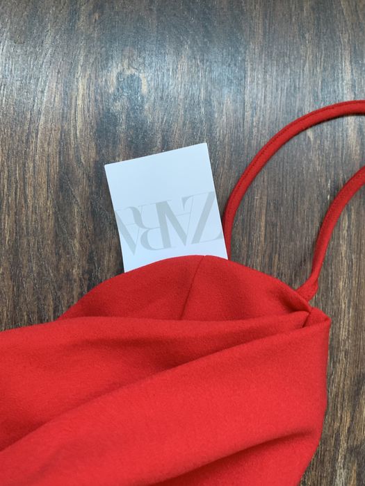 Rochie zara superba rosie noua cu eticheta