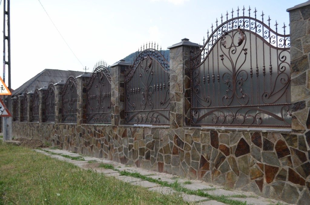 garduri si porti fer forjat șipcă metalică plasă bordurată bca etc