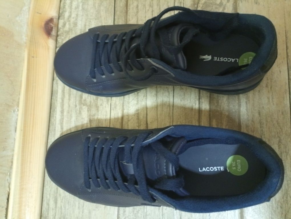 Тъмносини обувки Lacoste-UNISEX! 41-42