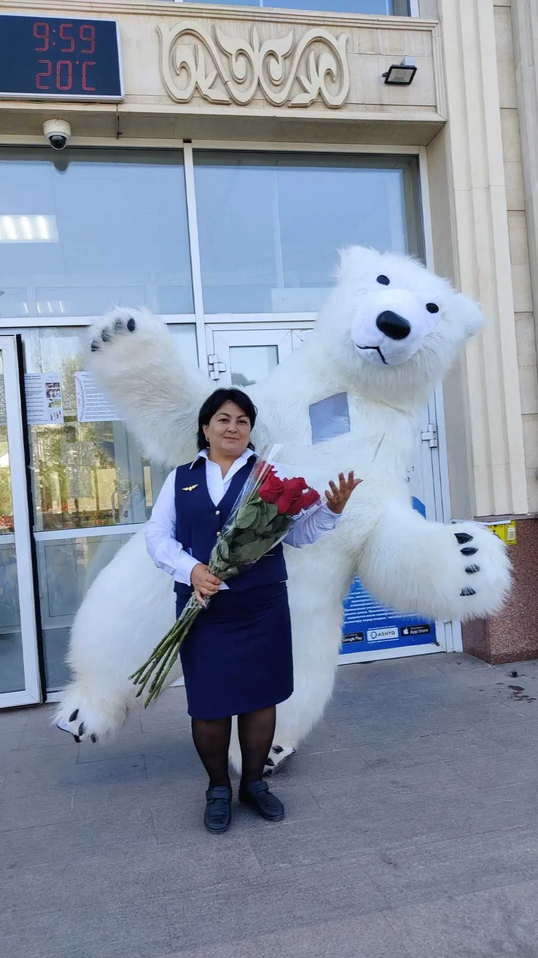 Поздравление от Белого Медведя, Мишка Умка