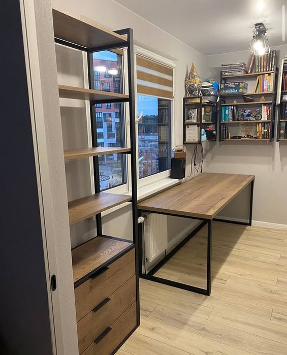 Столы LOFT на заказ — компьютерные, письменные, журнальные, кухонные