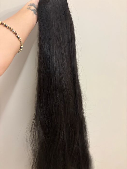 Премиум естествена ръчно наплетена човешка коса