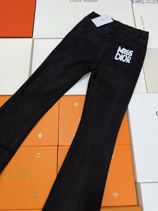 CD дамски дънки чарлстон с висока талия New Season