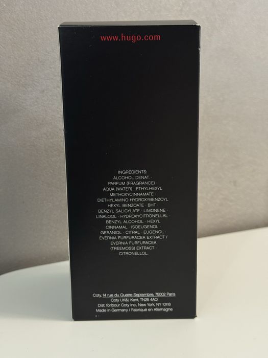 Parfum Hugo boss Deep red woman