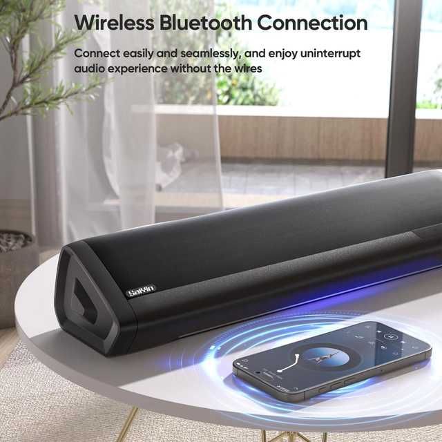 Soundbar Saiyin pentru TV cu subwoofer