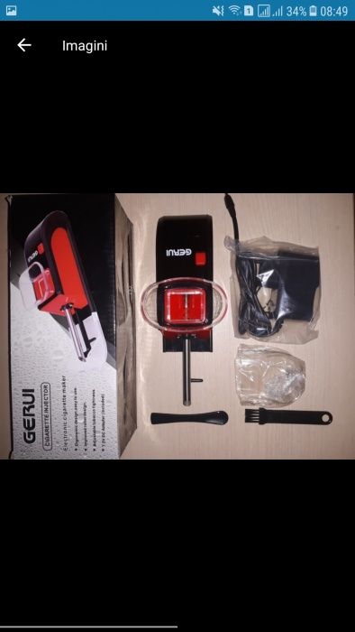 Aparat facut tigari electric