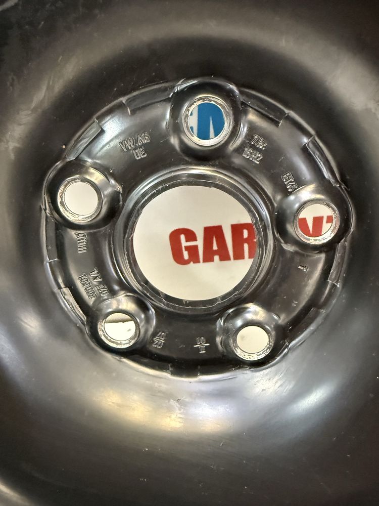 Roata rezerva janta tabla 5x112 R16 ET45 7J VW Passat B6 B7 Golf 5 6